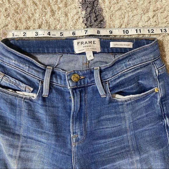 Frame Straight Leg Jeans - Picture 9 of 14